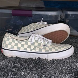 Checkered vans